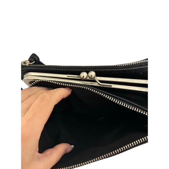 nine west studded bag crossbody edgy goth grunge y2k concert minimalist - Picture 4 of 5